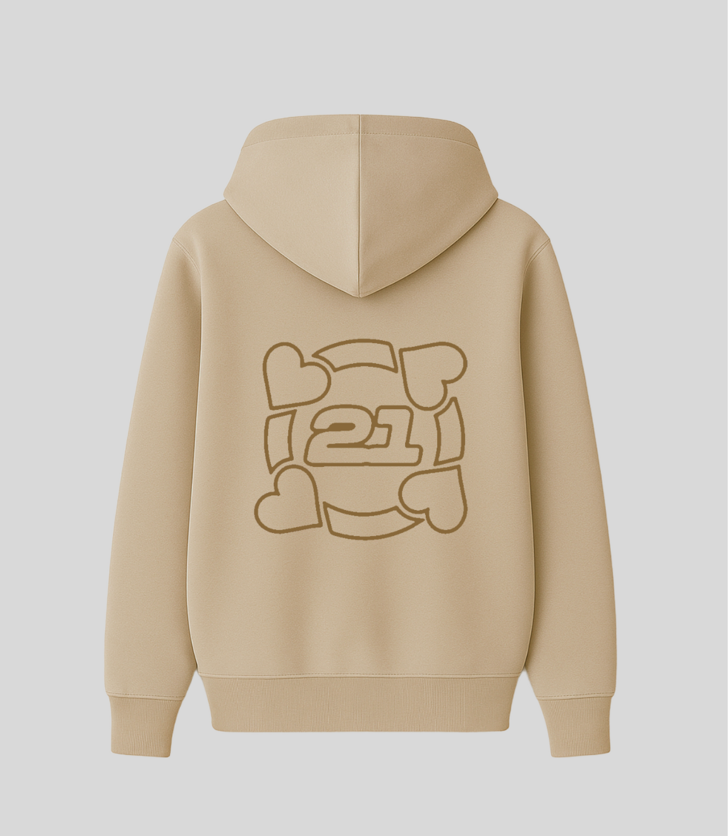 Bisque Cream Zipper