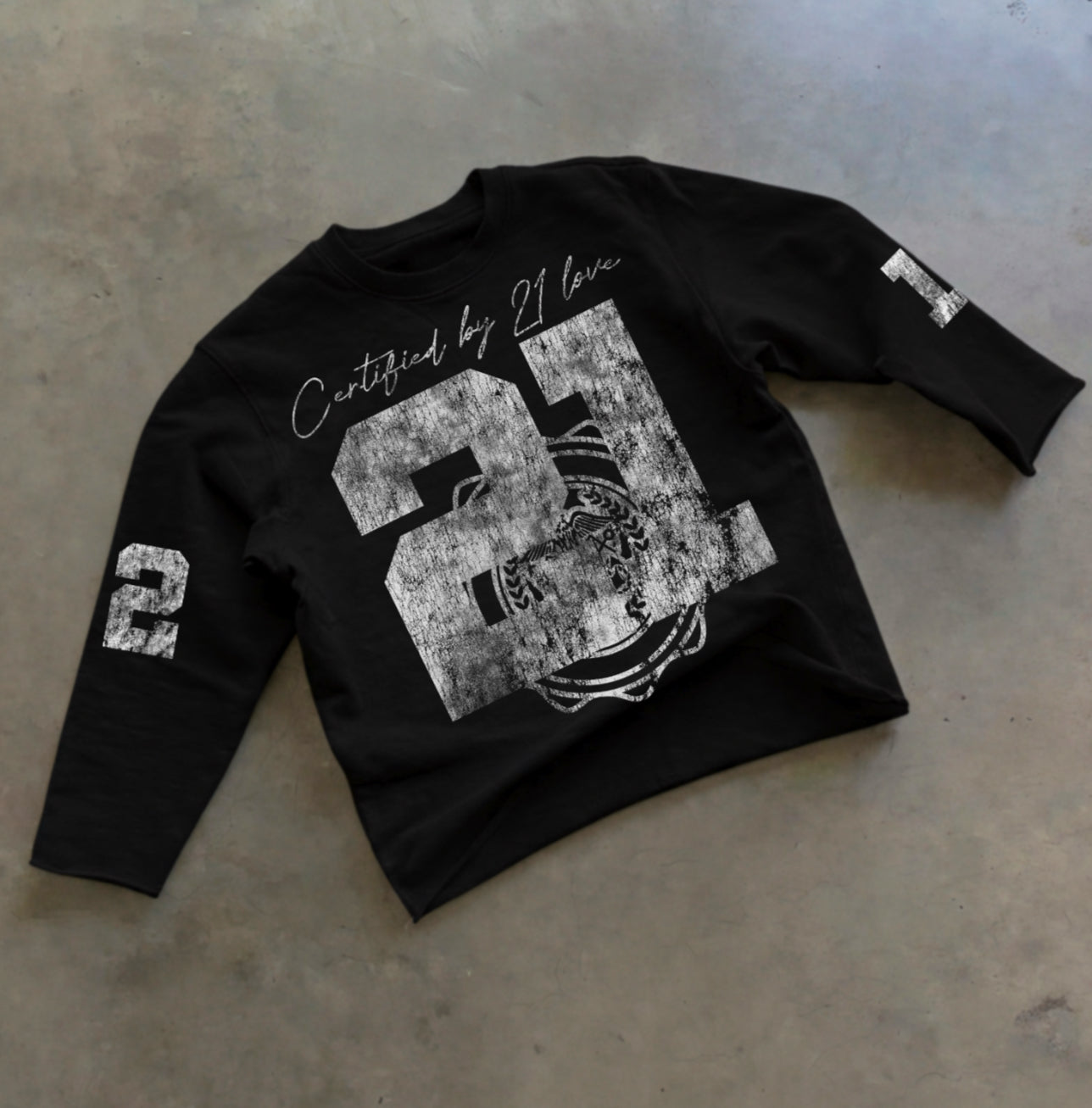 Ash White Longsleeve