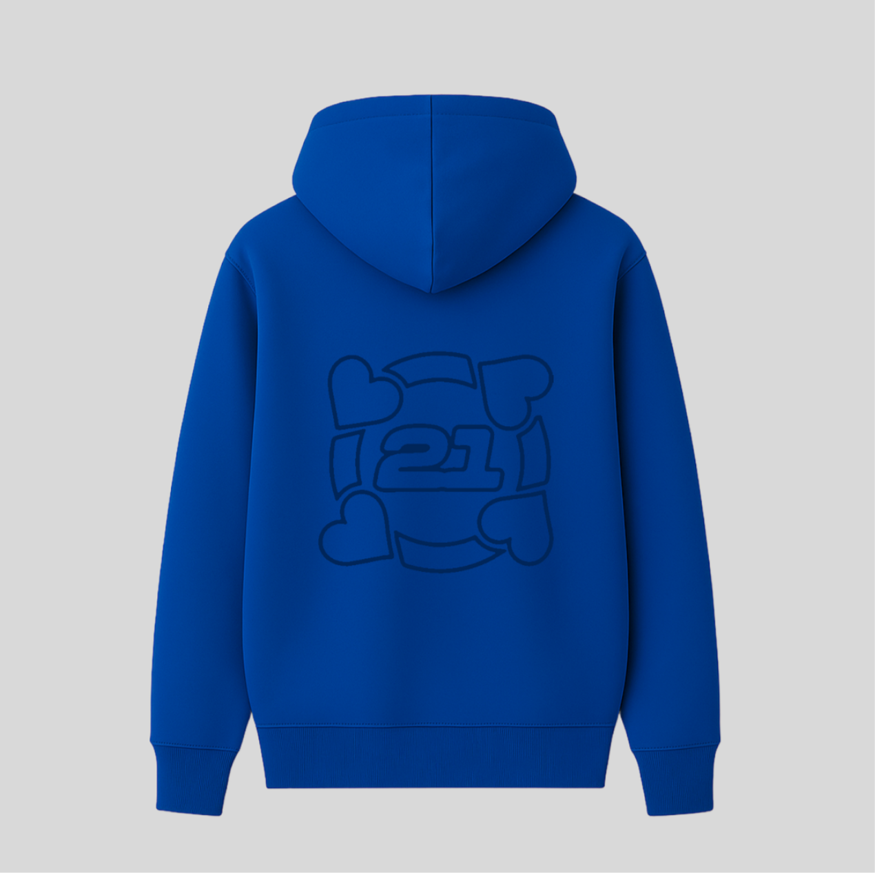Royal Blue Zipper