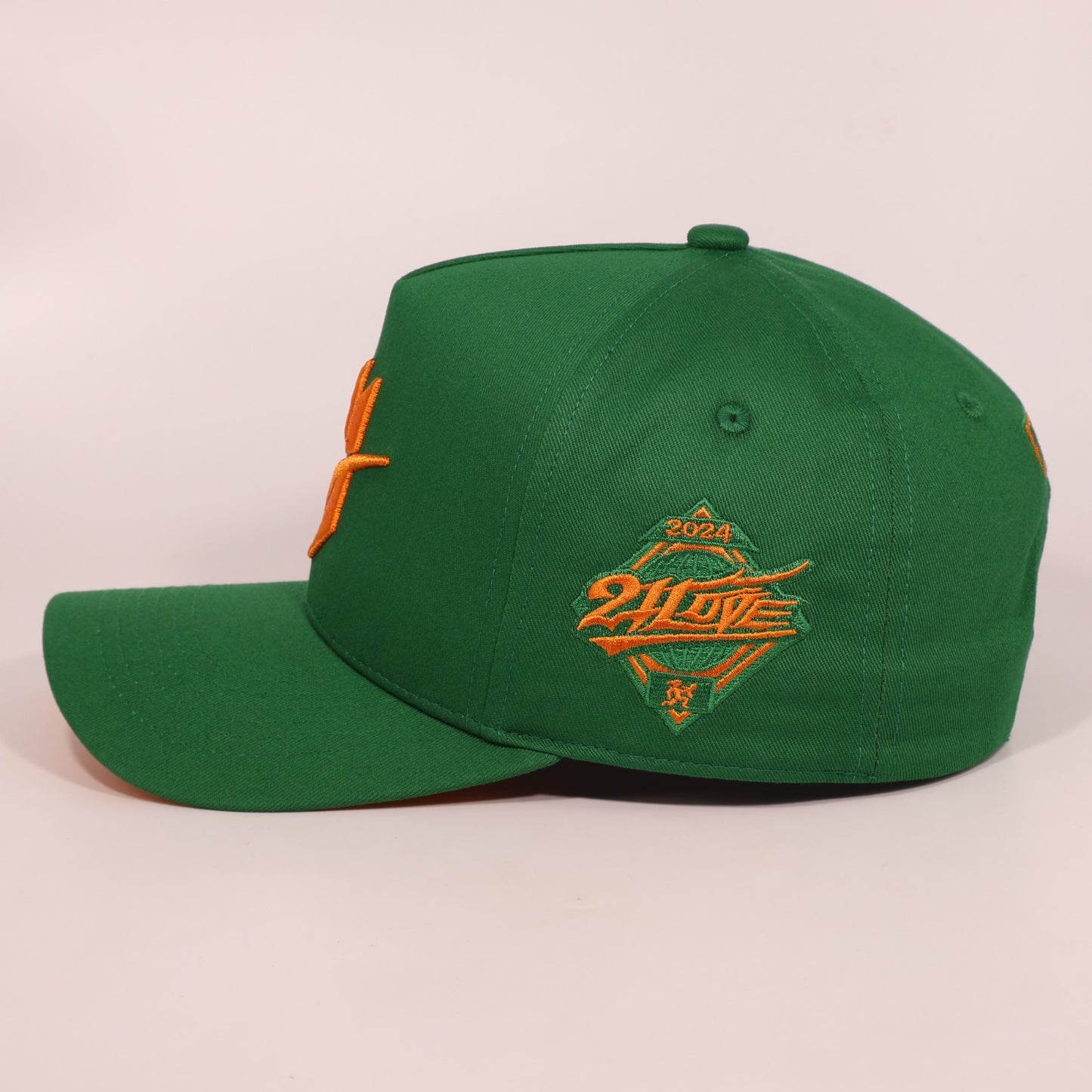 Green Orange Cap