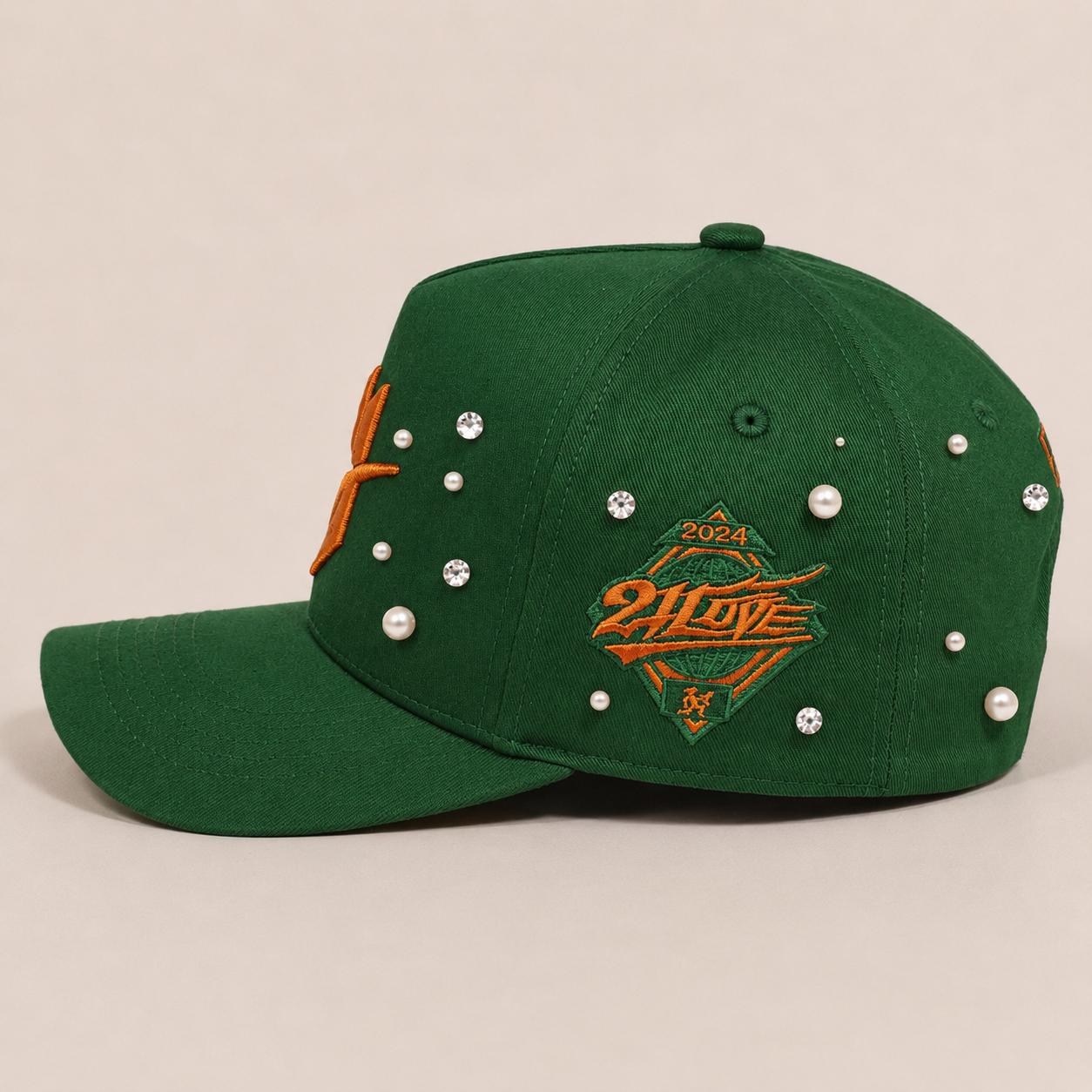 Worldwide Pearl Cap Green