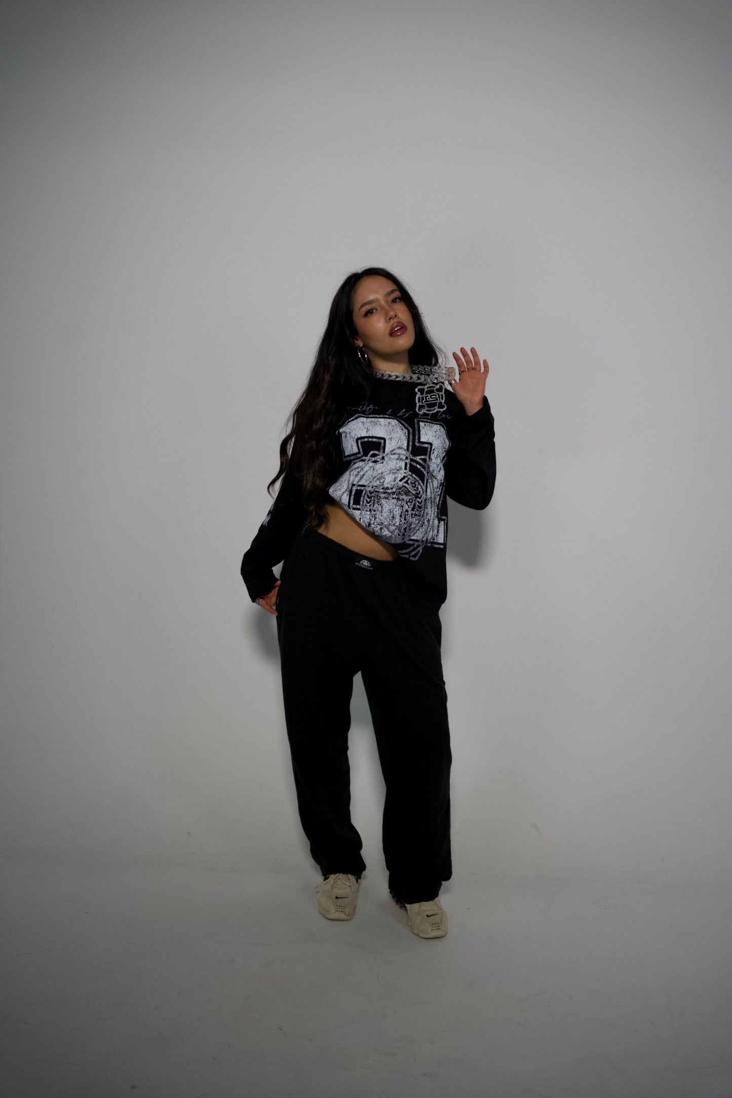 Ash White Longsleeve